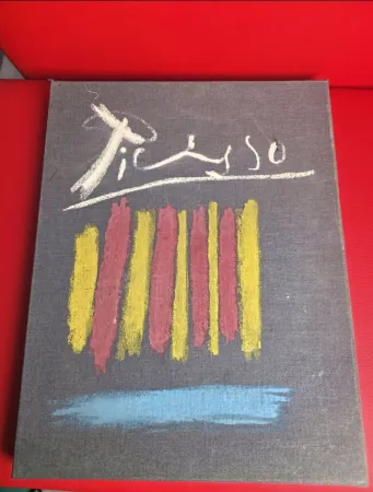 ステンシル Picasso - Les Bleus de Barcelone 1963