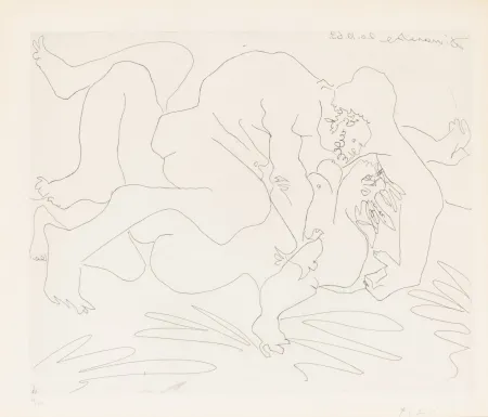 彫版 Picasso - L'Etreinte