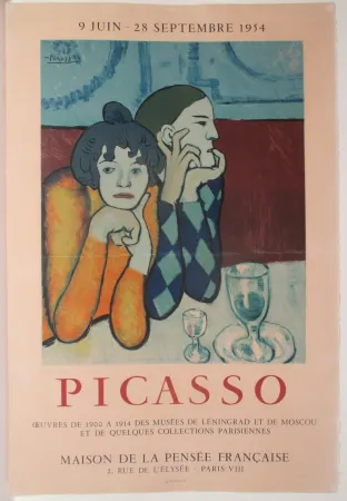 リトグラフ Picasso - Maison de la Pensee Francaise