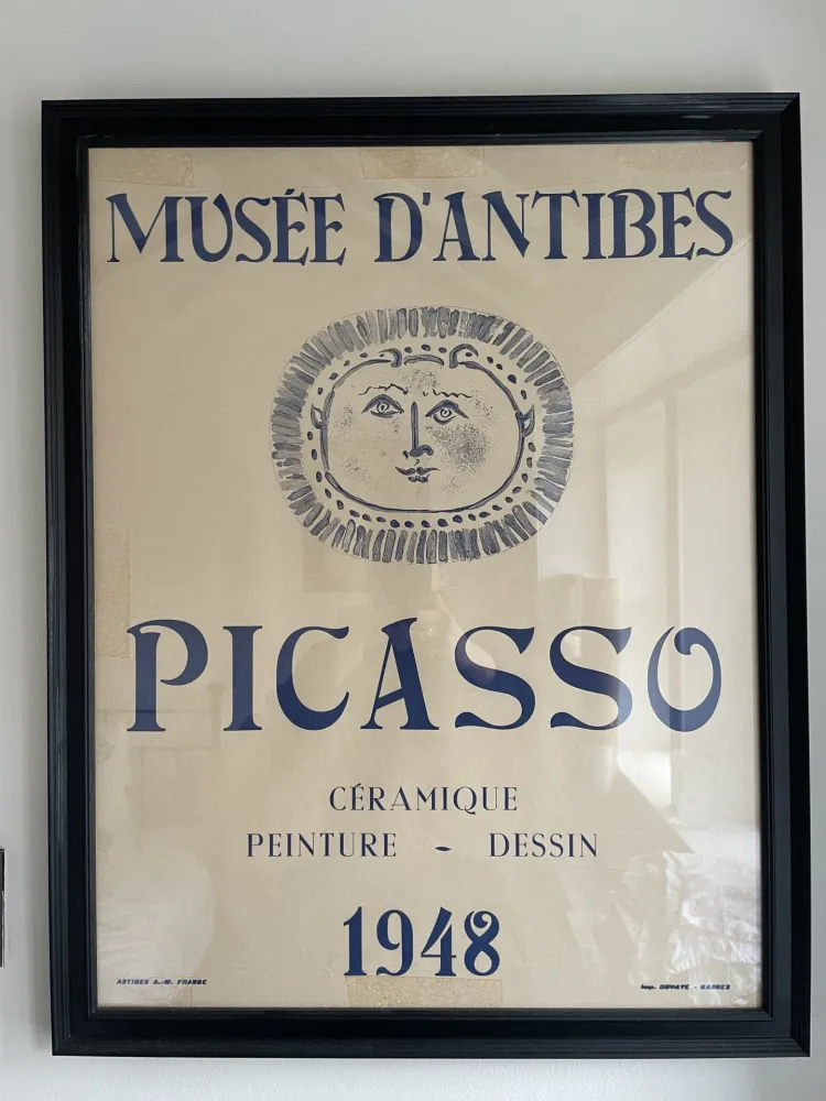 リトグラフ Picasso - Musee d'Antibes Ceramique, Peinture, Dessin 1948