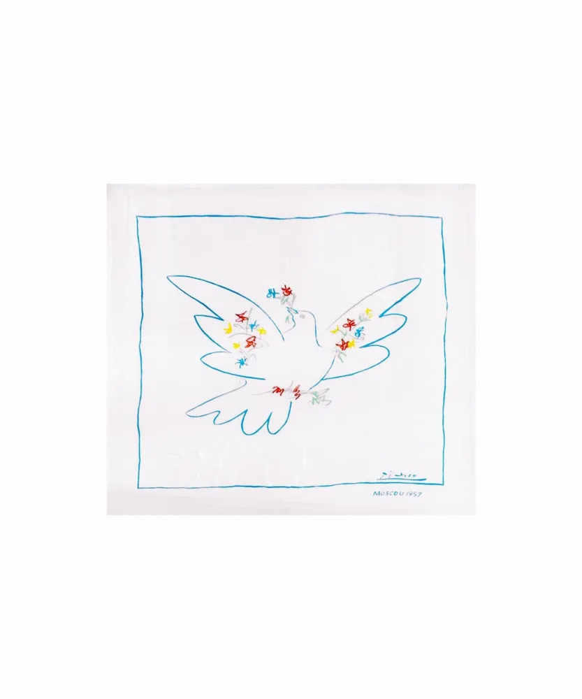 シルクスクリーン Picasso -  PABLO PICASSO - COLOMBE DE LA PAIX, MOSCOU C.1957