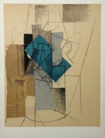 オフセット Picasso - Papier Colle II