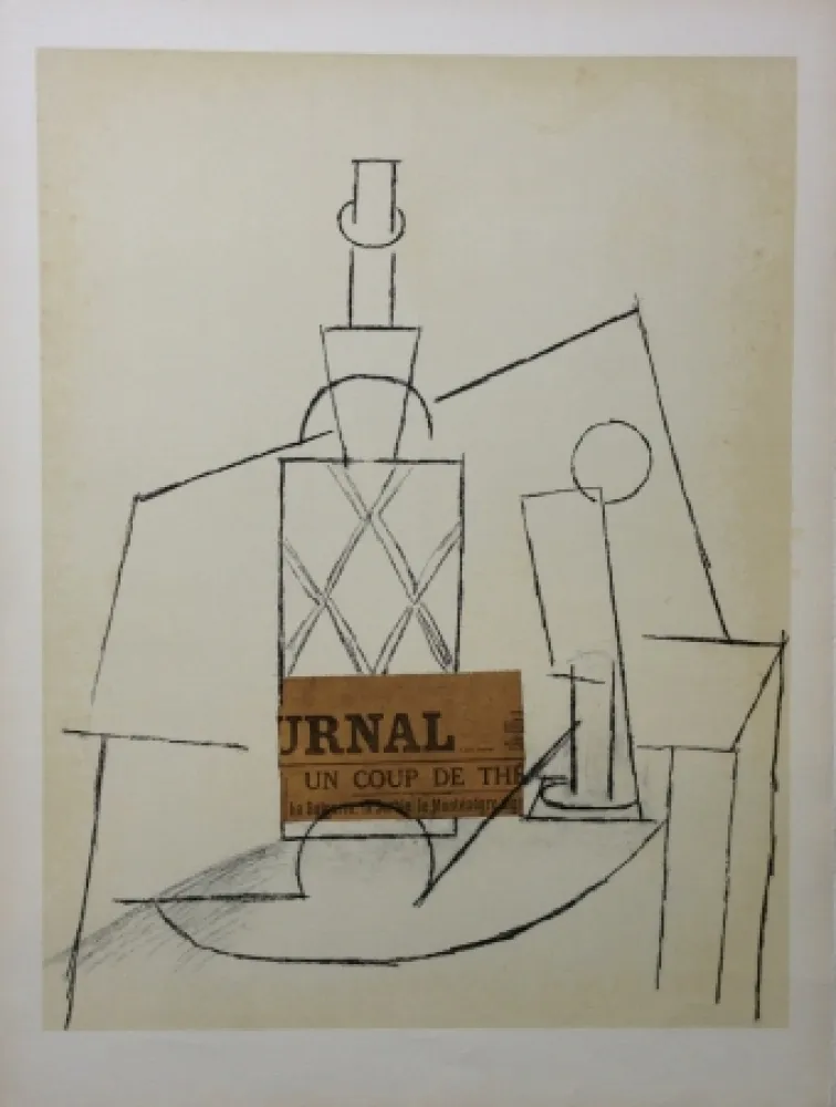 オフセット Picasso - Papier Colle II