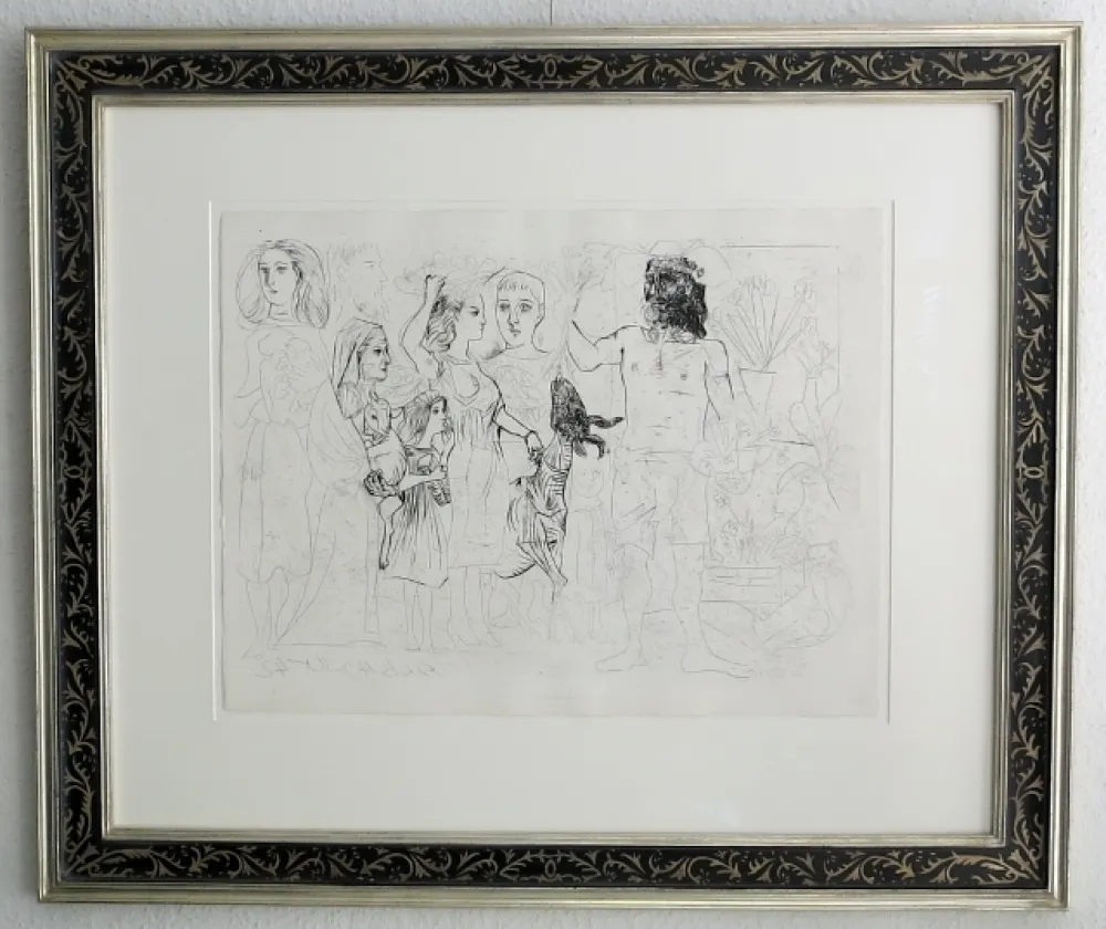 リトグラフ Picasso - Paris 14. juillet 1942