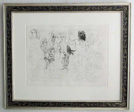 リトグラフ Picasso - Paris 14. juillet 1942