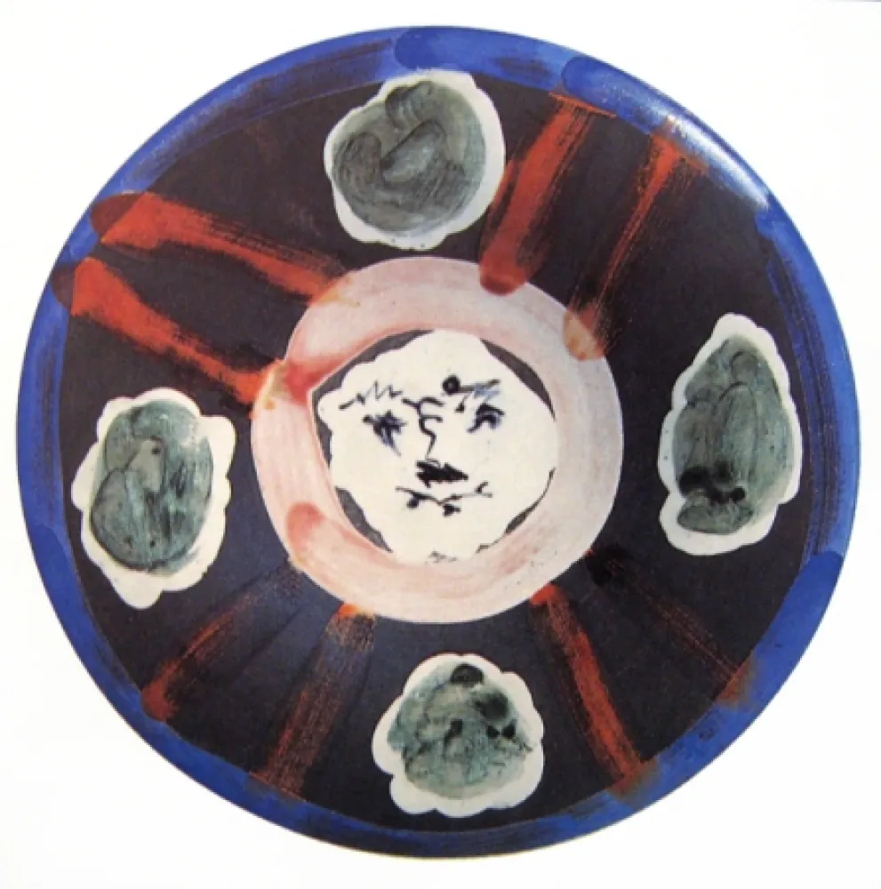 セラミック Picasso - Petit visage 65