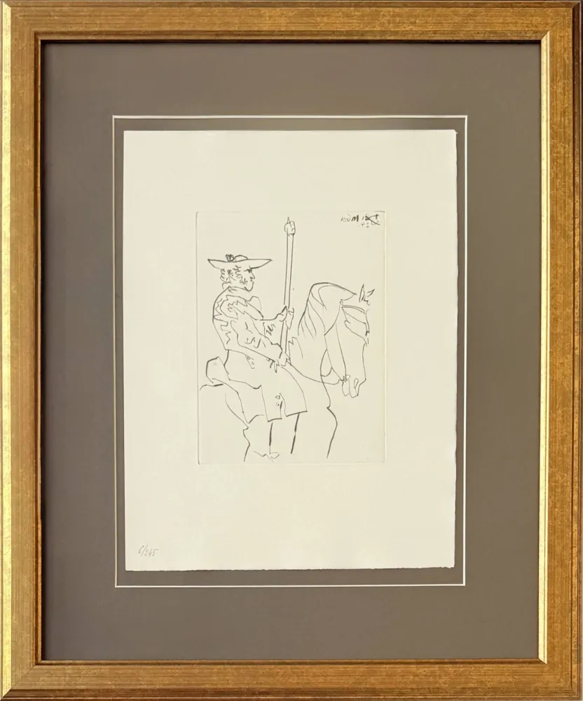 エッチング Picasso - Picador