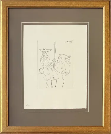 エッチング Picasso - Picador