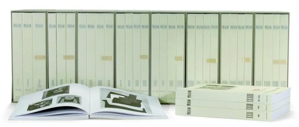 挿絵入り本 Picasso - PICASSO CATALOGUE RAISONNÉ (Zervos)