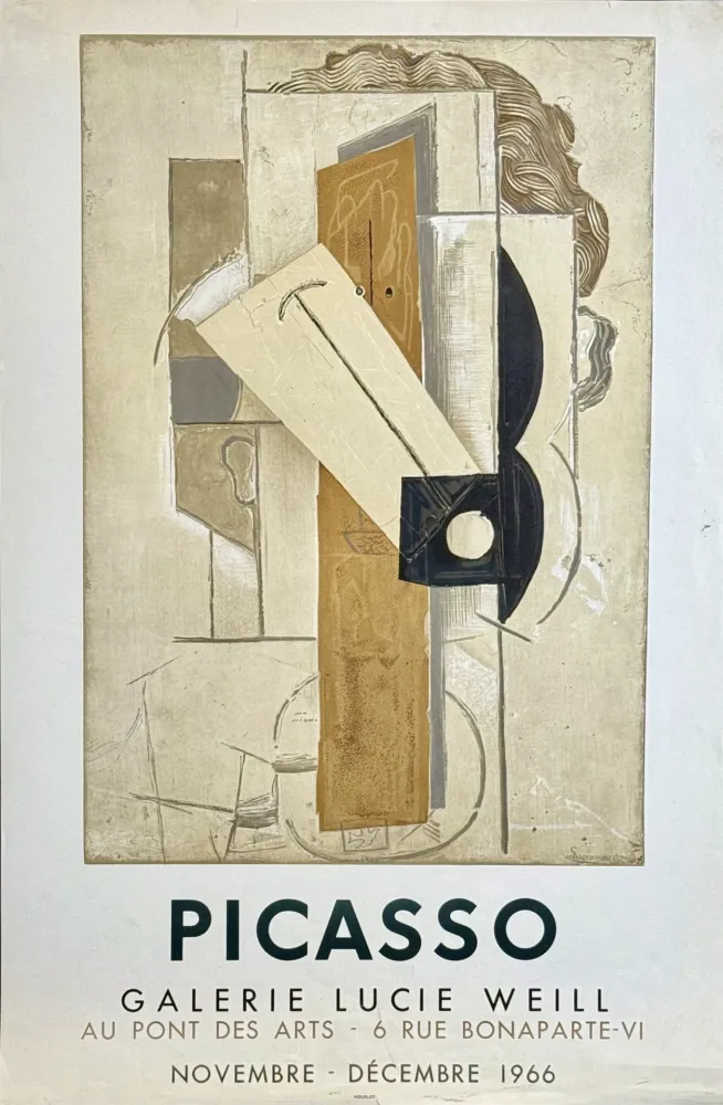 リトグラフ Picasso - Picasso  - Galerie Lucie Weill, 1966