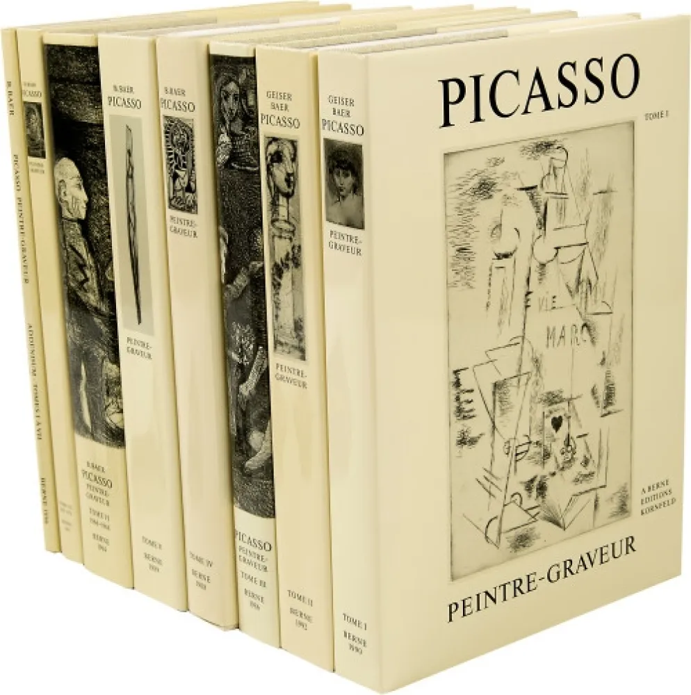 挿絵入り本 Picasso - Picasso Peintre-Graveur.