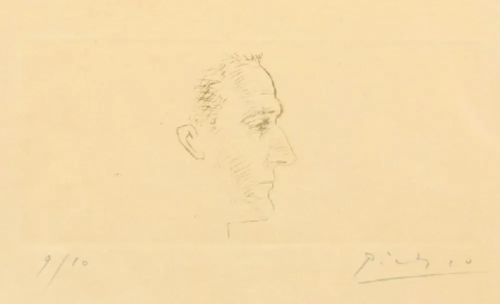 ポイントーセッシュ Picasso - Portrait de Marcel Boudin