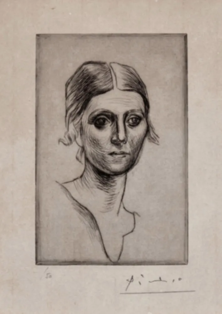 ポイントーセッシュ Picasso - Portrait d'Olga Picasso