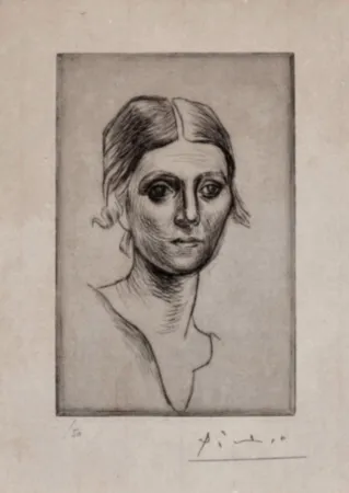ポイントーセッシュ Picasso - Portrait d'Olga Picasso