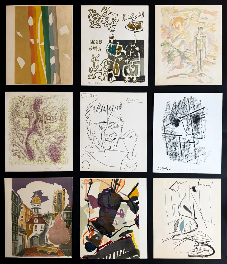 リトグラフ Picasso - POUR HENRY-DANIEL KAHNWEILER 