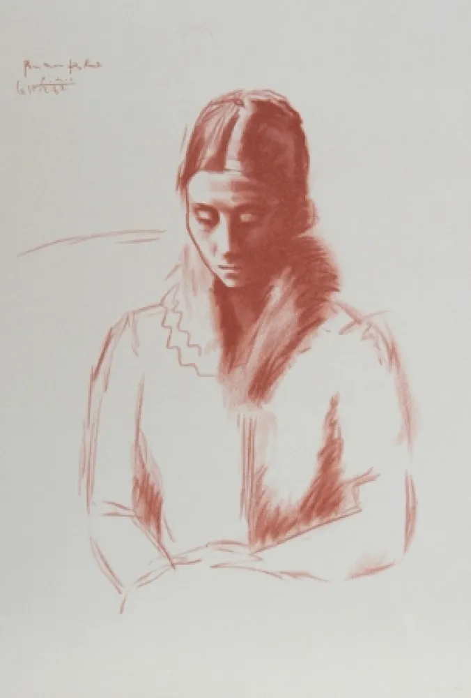 リトグラフ Picasso - Pour mon Fils Raul