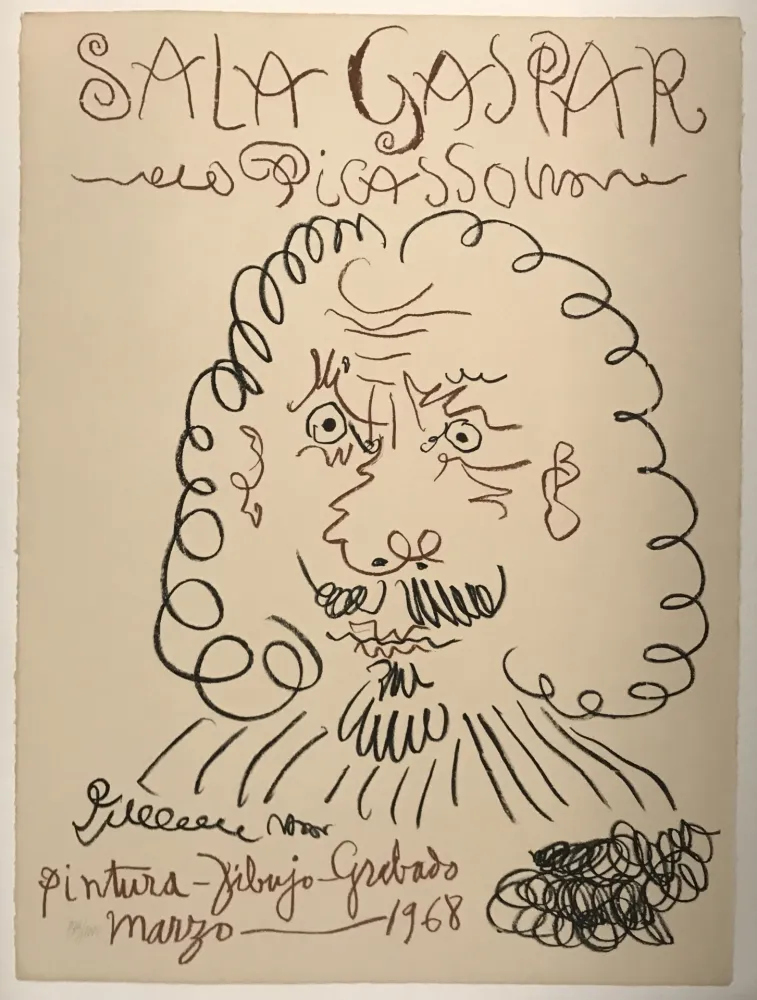 リトグラフ Picasso - Sala Gaspar