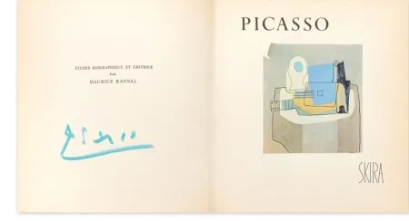 挿絵入り本 Picasso - Signed The Taste of Our Time by Skira Raynal 1953 FIRST EDITION in French