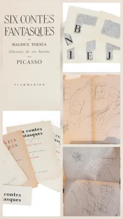 挿絵入り本 Picasso - Six Contes Fantastiques- Preparatory chapel Copy
