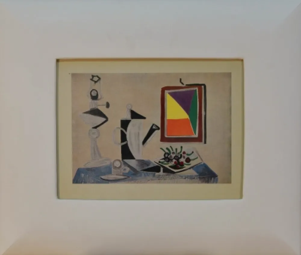 リトグラフ Picasso - Still Life (Nature morte au miroir)