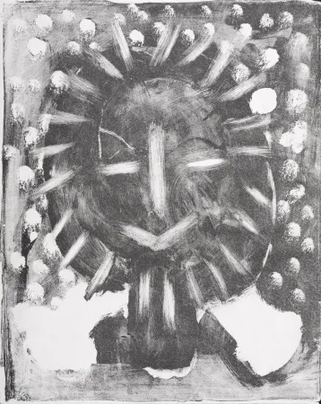 リトグラフ Picasso - Tête, 1949