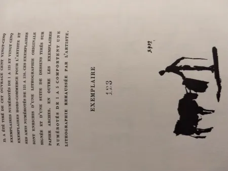 挿絵入り本 Picasso - Toros Toreros