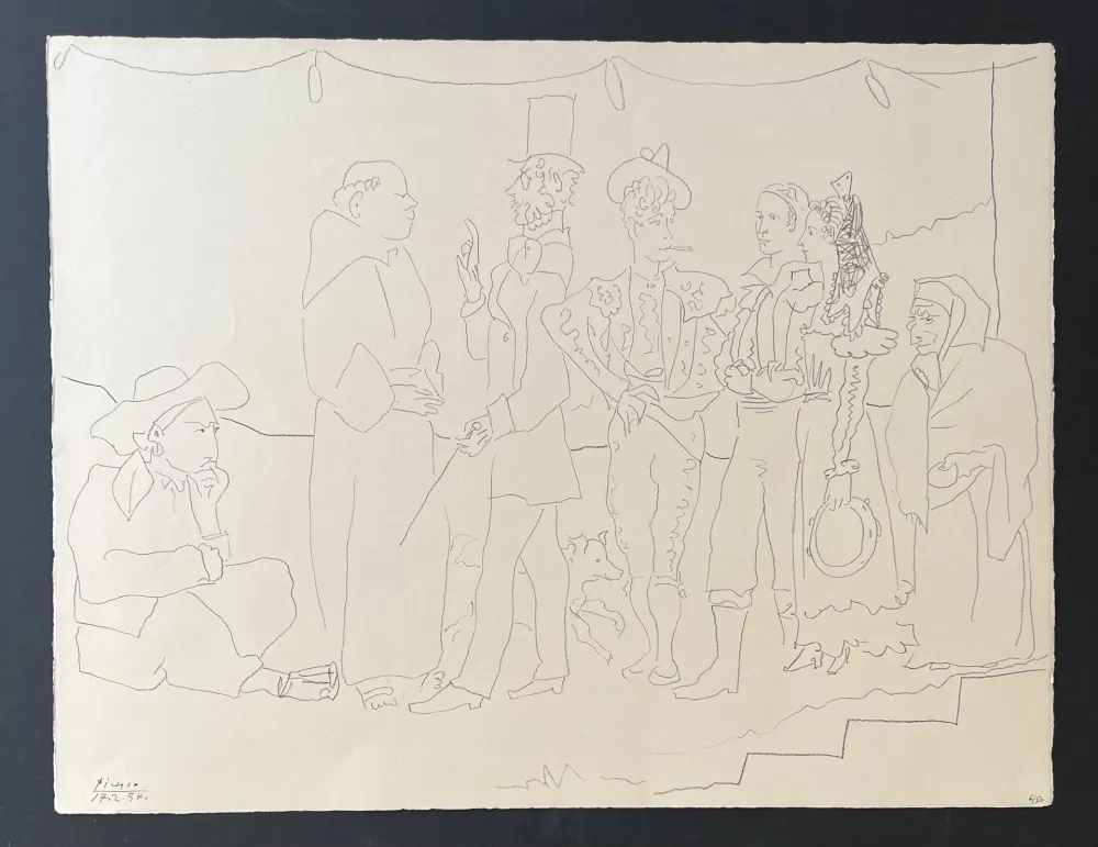 技術的なありません Picasso - Troupe d'Acteurs