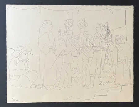 技術的なありません Picasso - Troupe d'Acteurs