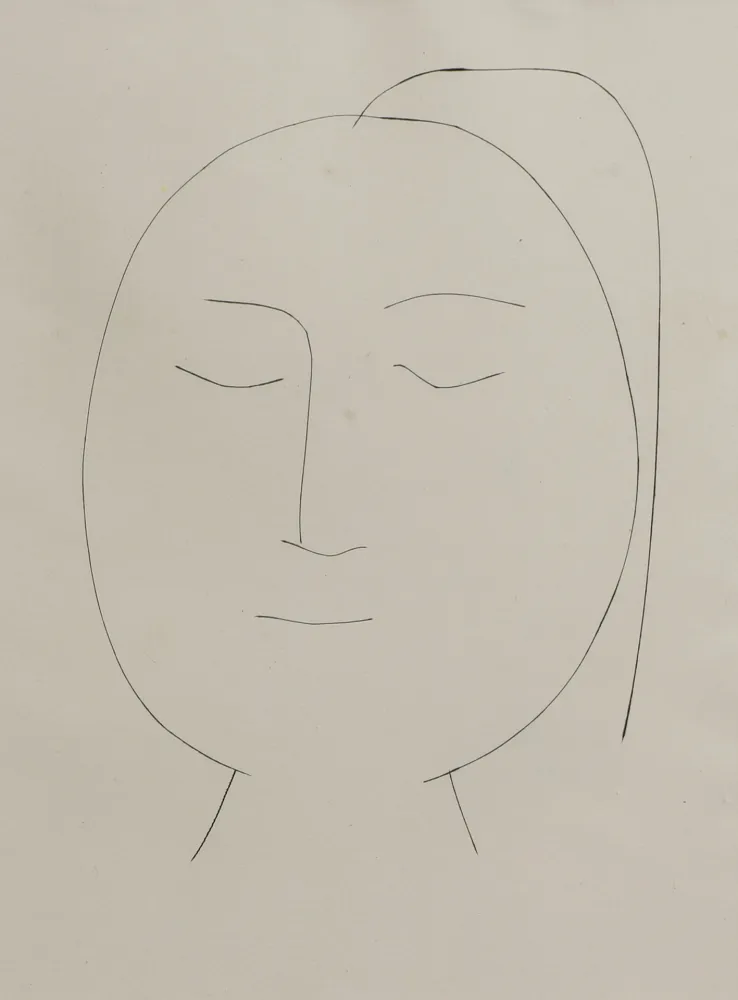 エッチング Picasso - Untitled 