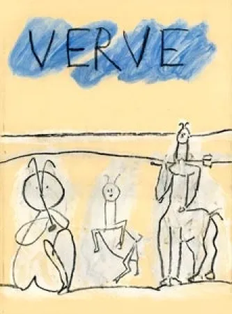 挿絵入り本 Picasso - VERVE Vol. V. n° 19 et 20. COULEUR DE PICASSO. Antipolis 1946. Peintures et dessins de Picasso. Texte de Picasso et de Sabartes (1948)