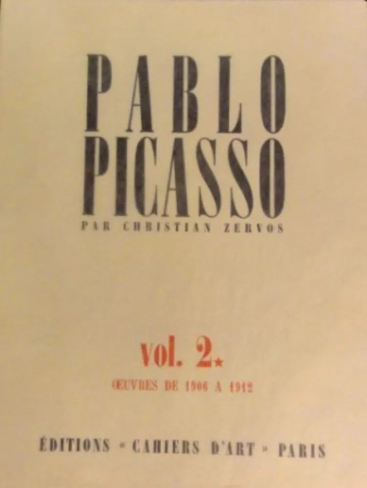 挿絵入り本 Picasso - Zervos