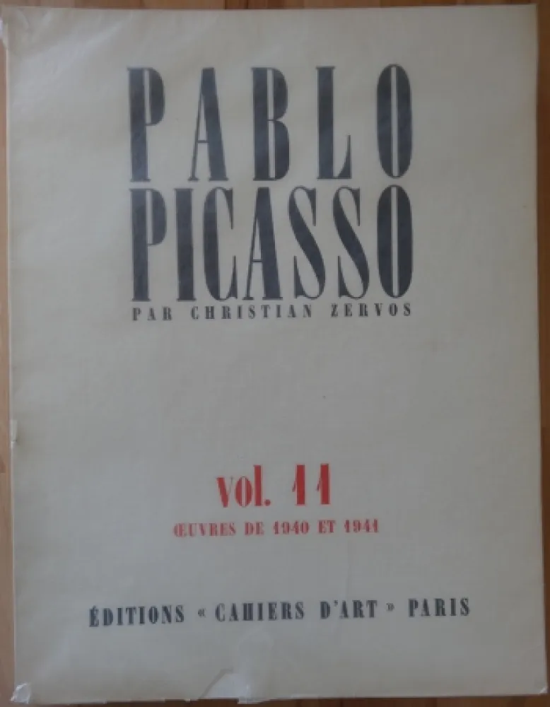 挿絵入り本 Picasso - Zervos Vol 11 (1940-1941)