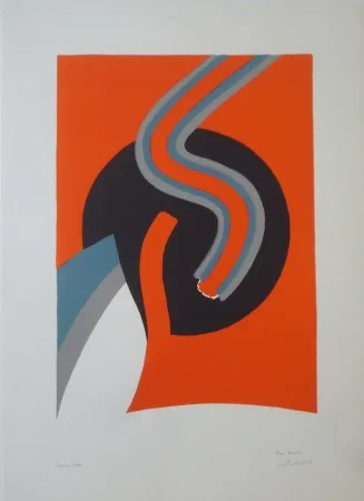 リトグラフ Pichette  - Sans titre