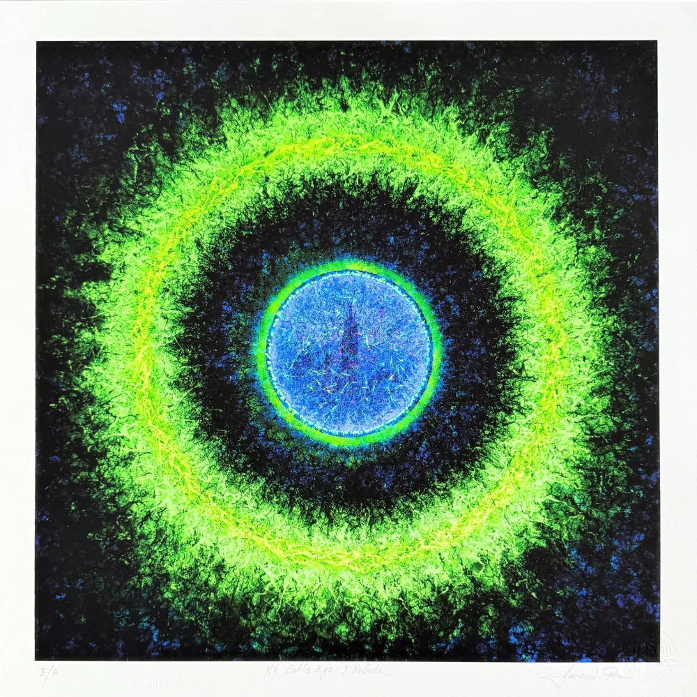 デジタル版画 Picz - NY Cat's Eye II Nebula