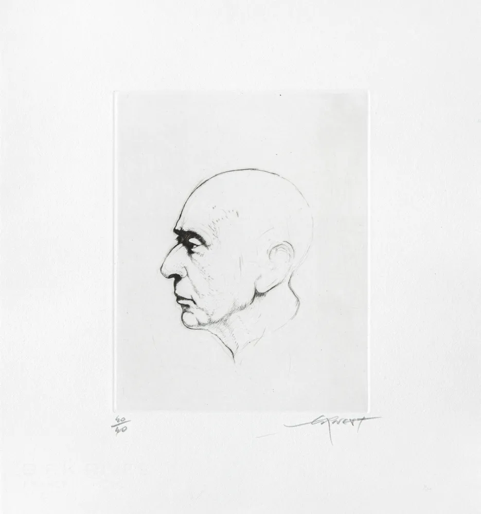 彫版 Pignon-Ernest - Arnold Schönberg