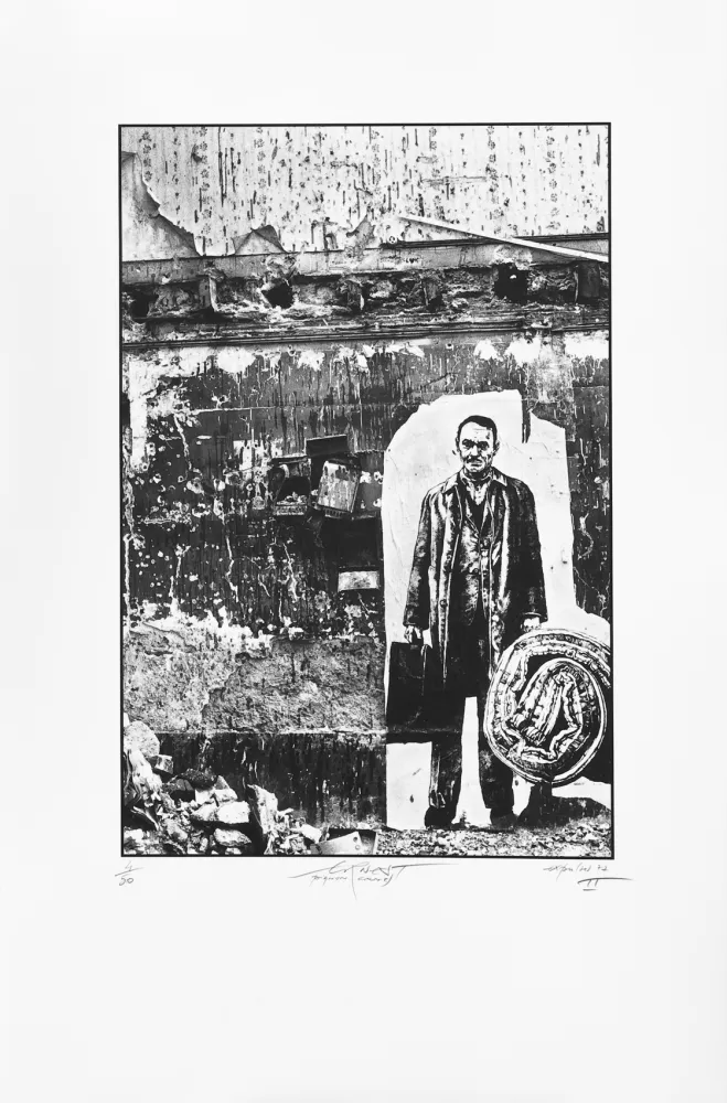 リトグラフ Pignon-Ernest - Expulsés 2 (Les)