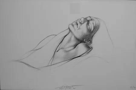 リトグラフ Pignon-Ernest - Portrait