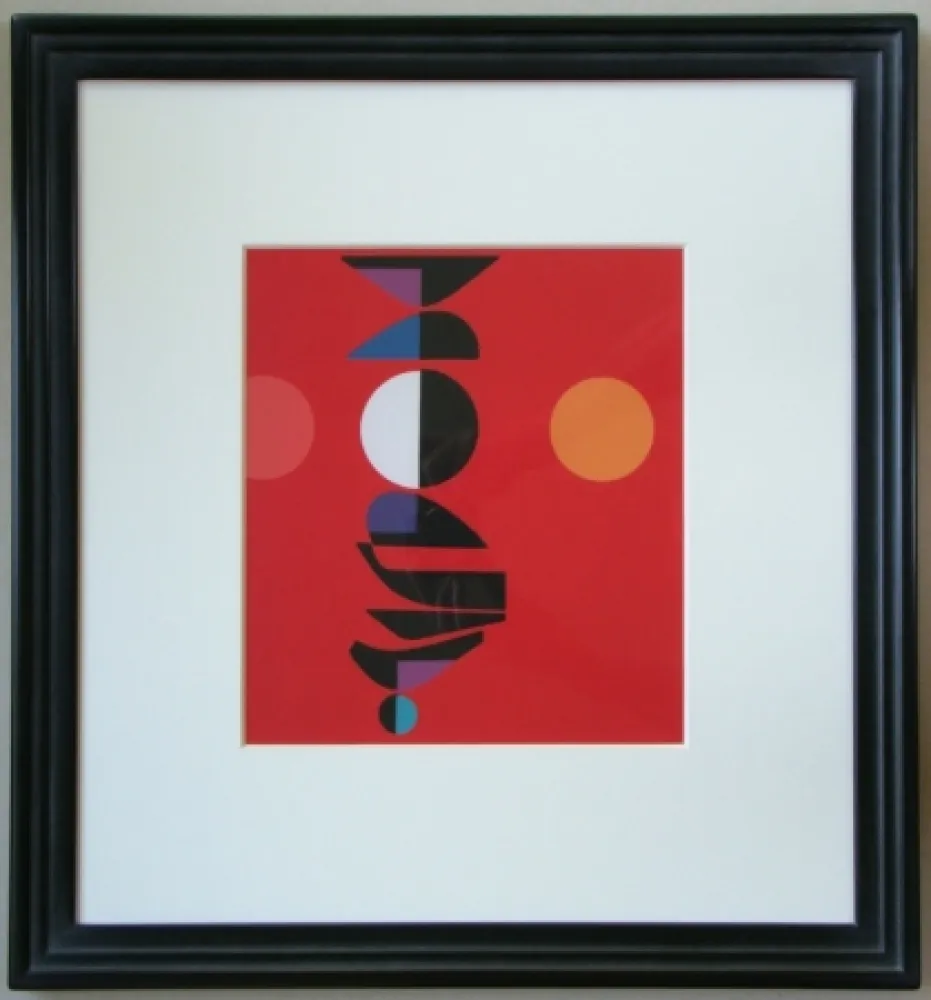 シルクスクリーン Pillet - Composition, 1967