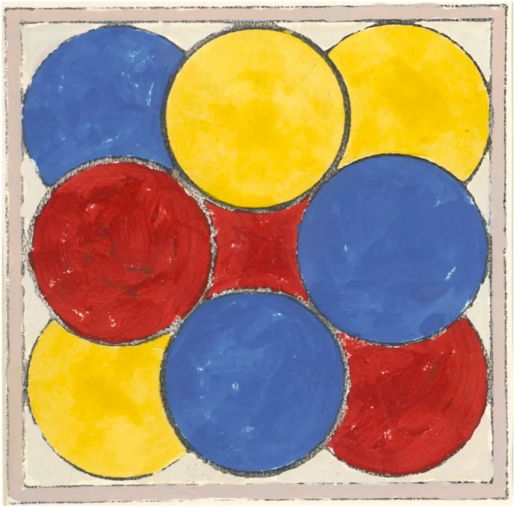 技術的なありません Pincemin - Gouache sur papier 