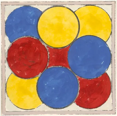 技術的なありません Pincemin - Gouache sur papier 