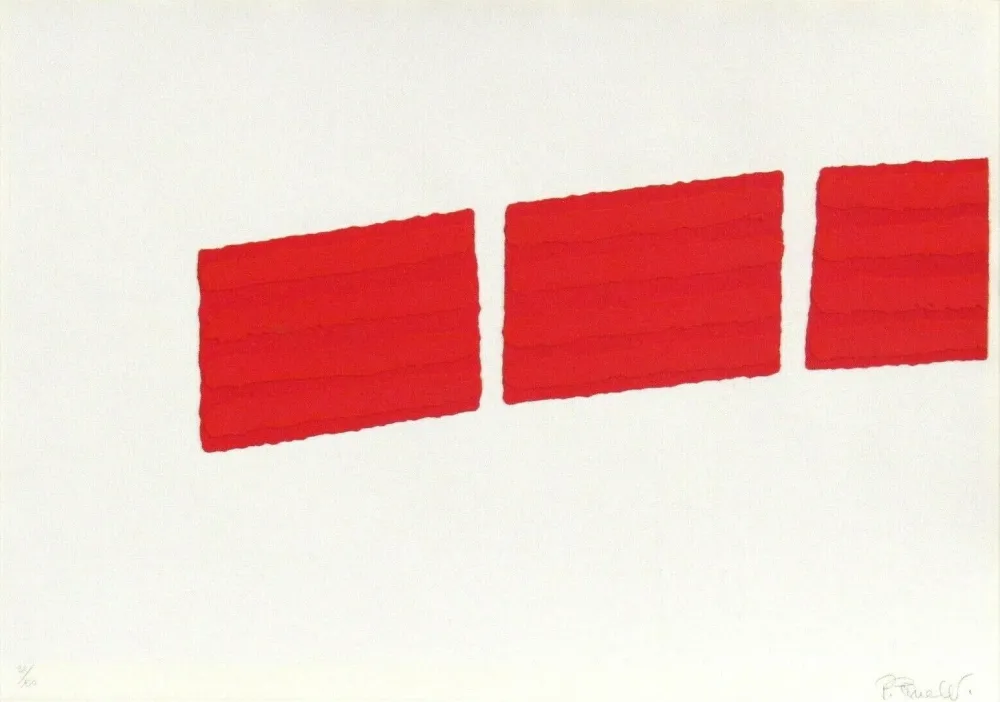 シルクスクリーン Pinelli - Pittura R (b)