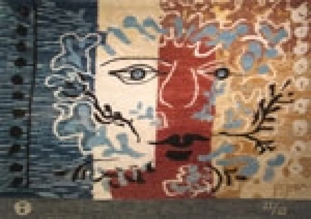 シルクスクリーン Piper - Foliate Head