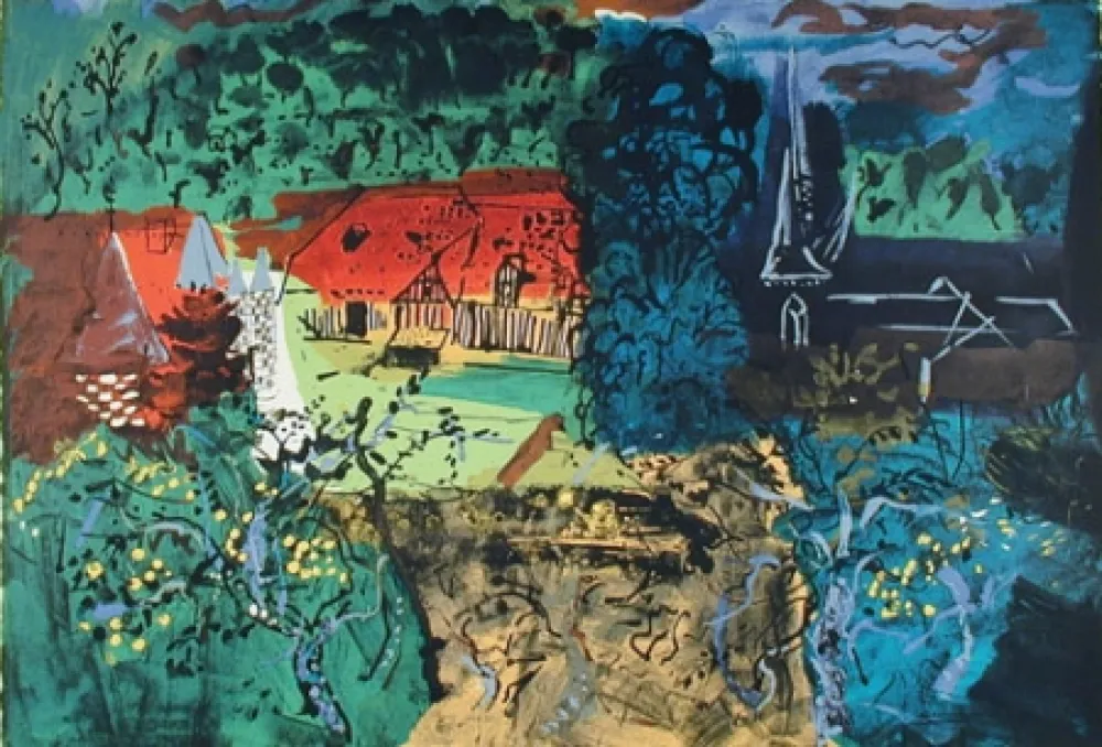 シルクスクリーン Piper - St Germain De L'Ivret