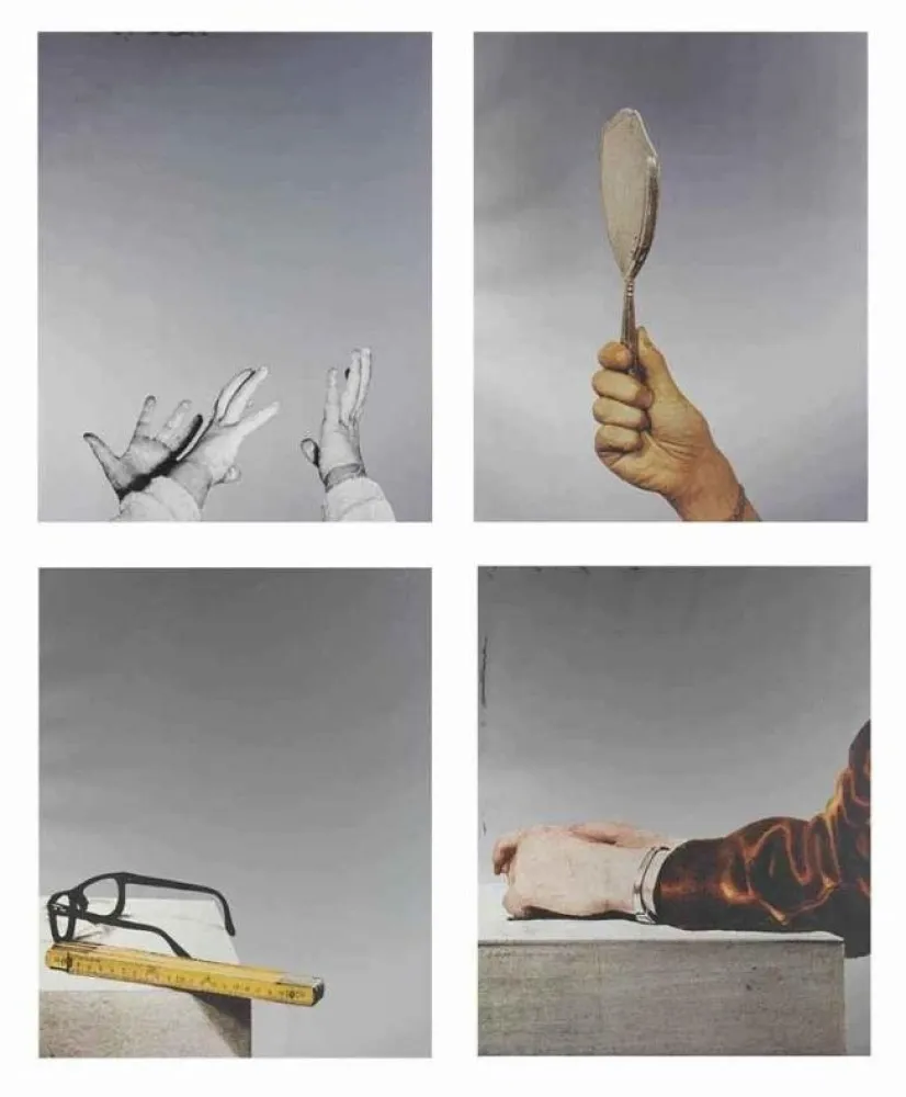 シルクスクリーン Pistoletto - Cartella B