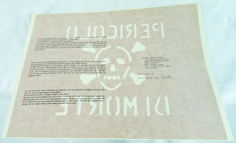 多数の Pistoletto - Kölner Kunstmarkt 1971