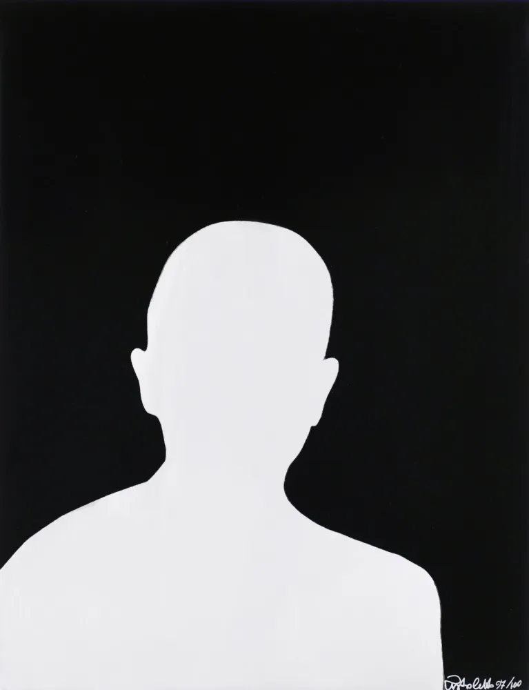 シルクスクリーン Pistoletto - Untitled