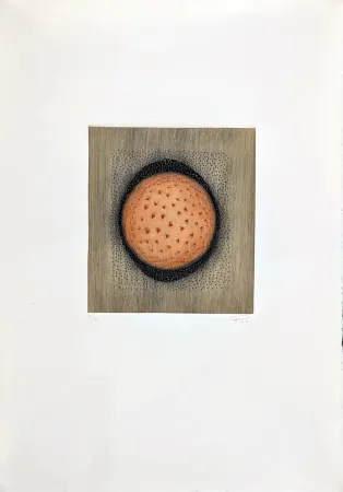 彫版 Piza - Espace dans les ronds 