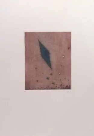 彫版 Piza - Losange Bleu 