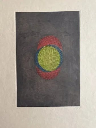 彫版 Piza - Rouge bleu vert 