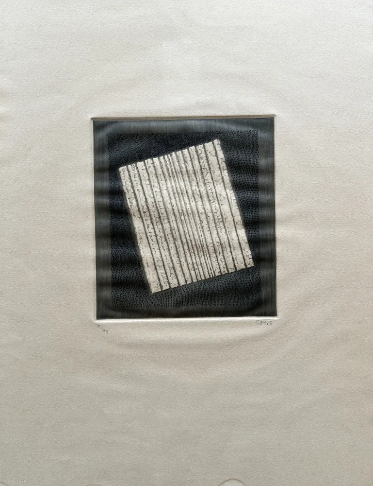 彫版 Piza - Sans titre